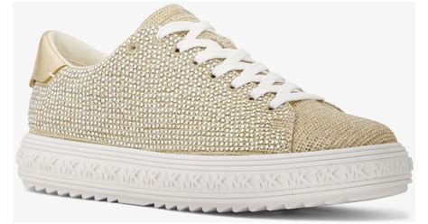 michael kors trent glitter chain mesh high tops|MICHAEL Michael Kors High.